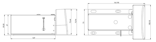 AST Zuziehhilfe für Ford Transit, rechts