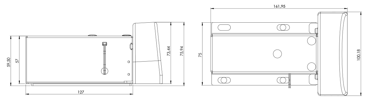 AST Zuziehhilfe für VW Crafter II | MAN TGE, rechts