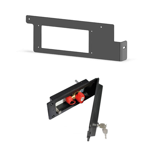 Gassteckdosen-Halterung Komplettset