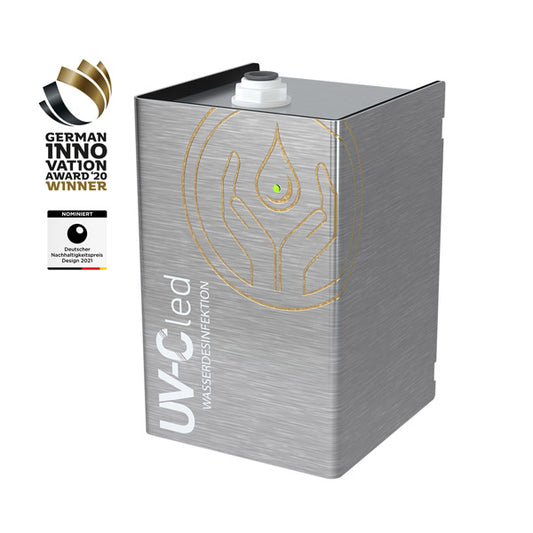 WM Aquatec Wasserhygiene-Komplettset mit UV-C LED Wasserdesinfektionseinheit für Tankgrößen bis 160 Liter